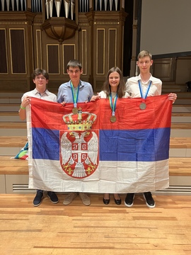 Српски тим освојио три медаље на Међународној хемијској олимпијади