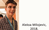 Aleksa Milojevic 2018