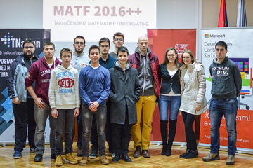 Ученици МГ најбољи на такмичењу МАТФ2016++