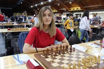 Маша Максимовић на Шаховској олимпијади у Грузији