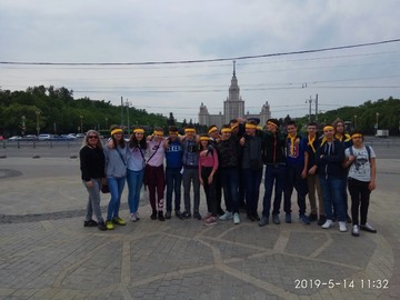Наши седмаци посетили Московску школу број 1329