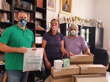 "CCS Solutions" донирао МГ вишенаменске маске