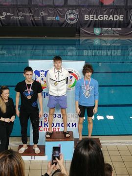 Сребрна медаља за Николу Којића на Градском првенству у пливању