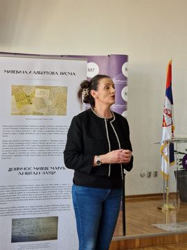 Откривање бисте Милеве Марић Ајнштајн