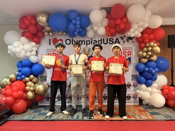 Вук Николов се враћа из САД са златном медаљом!