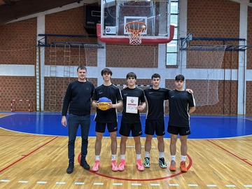 Прво место на Међуокружном првенству у баскету 3 на 3