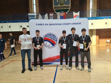 Сребро за Математичку гимназију у баскету 3x3