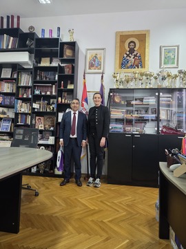 Посета представника Универзитета из Узбекистана