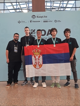 Сребрна медаља за Филипа Килибарду на Светској олимпијади из вештачке интелигенције