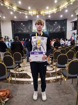 Урош Вучковић освојио бронзану медаљу на Европском школском првенству у шаху