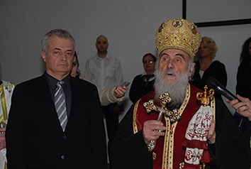 Посета патријарха иринеја